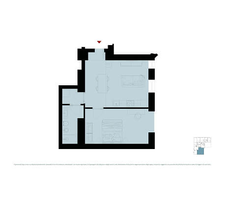 Bilocale planimetria 5