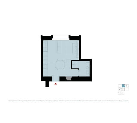 Monolocale planimetria 1